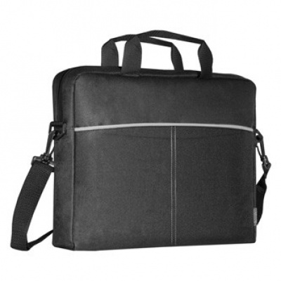 Borsa per laptop 15,6", Lite, nero in poliestere, Defender