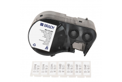 Brady M5-112-490 / 170889, 31.75 mm, Polyester, testo nera / sfondo bianco