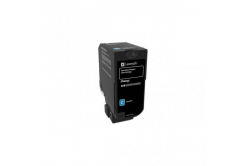 Lexmark 74C20CE ciano (cyan) toner originale