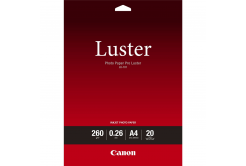 Canon Photo Paper Pro Luster, carta fotografica, lucido, bianco, A4, 260 g/m2, 20 pz 6211B006, getto d'inchiostro