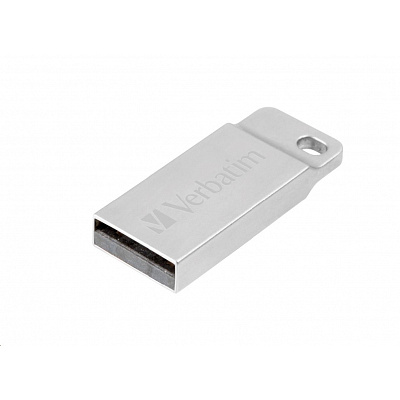 VERBATIM Flash Disk 64GB Metal Executive, USB 2.0, argento