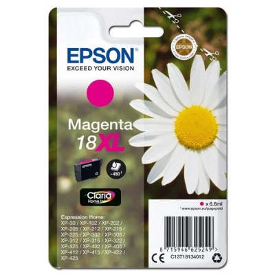 Epson 18XL T1813 magenta (magenta) cartuccia originale