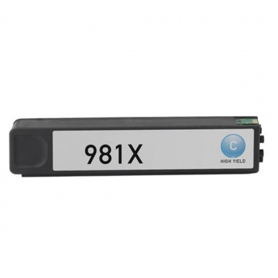 Cartuccia compatibile con HP 981XL L0R09A ciano (cyan) 