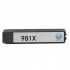 Cartuccia compatibile con HP 981XL L0R09A ciano (cyan) 