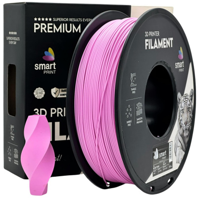 Smart Print FG-S48-E1, 3D filamento, PLA+, 1,75mm, 1000g, Rosa (New pink)