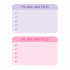 Niimbot A2A88398001, 50x75mm, 100pz, elenco delle attività, colorato etichette autoadesive