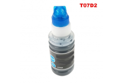 Epson T07D2, C13T07D24A ciano (cyan) cartuccia compatibile