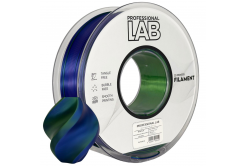 Professional Lab FG-P104-E1, 3D filamento, PLA Silk, Tri Color, Blue, Green, Purple, 1kg, 1,75mm