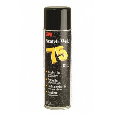 3M 75 Scotch-Weld™, adesivo spray riposizionabile, 500 ml
