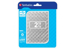 Verbatim externí pevný disk, Store N Go, 2.5", USB 3.0 (3.2 Gen 1), 2TB, 53198, argento
