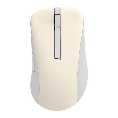 ASUS Wireless Mouse MD102/Ufficio/Ottica/Per destrimani/1.600 DPI/USB+BT/Beige