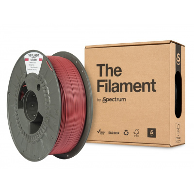 "The Filament" by Spectrum TF-24204, PLA Matte, 1,75mm, 1000g, Rosso (October red)