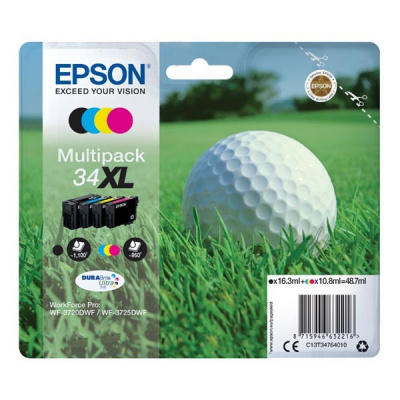 Epson T34764010, T347640 multipack cartuccia originale