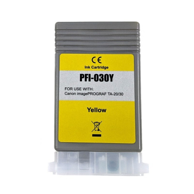 Canon PFI-030Y, 3492C001 giallo (yellow) cartuccia compatibile