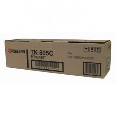 Kyocera Mita TK-805C ciano (cyan) toner originale