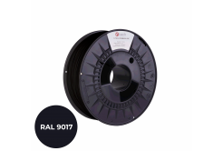 C-Tech 3DF-P-TPU90A-1.75-9017 3D filamento, PREMIUM LINE, TPU 90A, flessibile, traffico nero, RAL9017, 1,75mm, 1kg