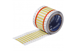 Brady HX-125-2-YL-2 / 117020, PermaSleeve Heatex Marking Sleeves, 25.40 mm x 6.00 mm