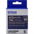 Epson LabelWorks LK-4HKK C53S654002 12mm x 5m, testo oro / nastro blu, nastro tessile, nastro originale