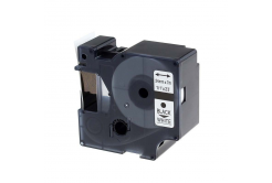 Nastro compatibile con Dymo 53713, S0720930, 24mm x 7m, testo nera / sfondo bianco