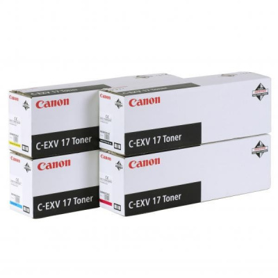 Canon C-EXV17 nero (black) toner originale