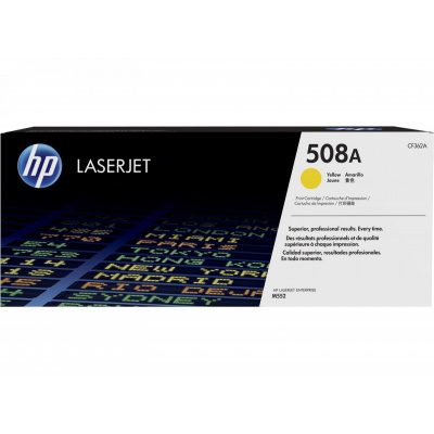 HP 508A CF362A giallo (yellow) toner originale