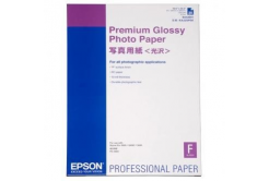 Epson Premium Glossy Photo Paper S042091, 255 g/m2, A2, 25pz, lucido, bianco, carta fotografica