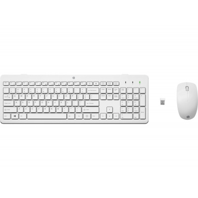 HP 3L1F0AA#AKC 230 klávesnice a myš/bezdrátová/white HUN