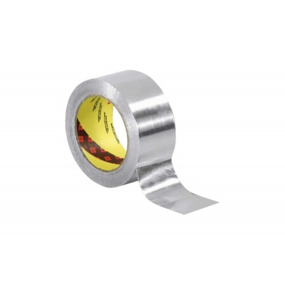 3M 431 Nastro adesivo in alluminio, 50 mm x 55 m, sp. 0,08 mm