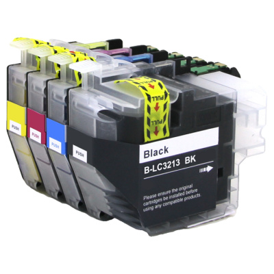 Cartuccia compatibile con Brother LC-3213 multipack