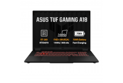 ASUS TUF Gaming A18/FA808UP-S8020/R7-260/18"/WUXGA/16GB/512GB/RTX 5070/senza OS/Gray/2R
