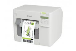 Epson ColorWorks C3500 C31CD54012CD, colore stampante di etichette, cutter, disp., USB, Ethernet, NiceLabel, white