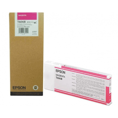 Epson T606B00 magenta cartuccia originale