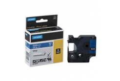 Dymo Rhino 1805243, 12mm x 5,5m, testo bianco/sfondo blu, nastro originale