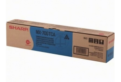Sharp MX-70GTCA ciano (cyan) toner originale