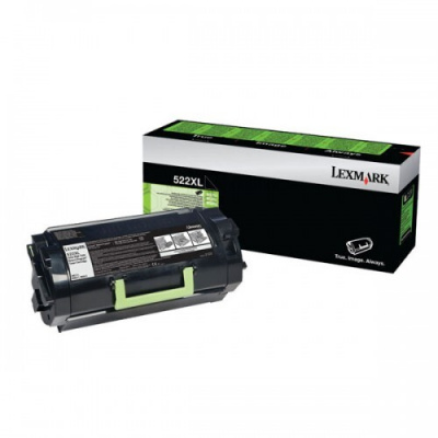 Lexmark toner originale 52D2X0L, black, 45000pp\., 522XL, return, extra high capacity, Lexmark MS711dn, pro etichette