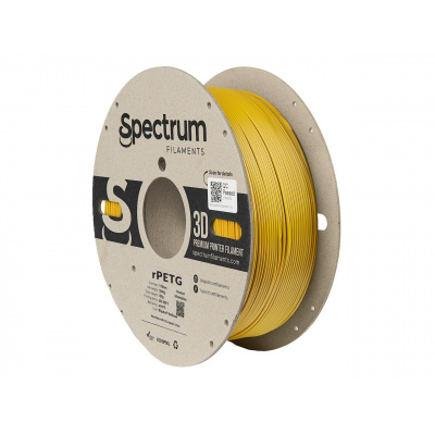 Spectrum 80596 3D filamento, r-PETG, 1,75mm, 1000g, Giallo (Signal yellow)