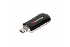 VERBATIM Flash Disk 64GB Plectra USB-C 3.0, nero