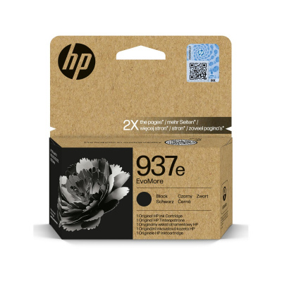 HP 937e 4S6W9NE EvoMore nero (black) cartuccia originale