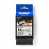 Brother TZe-SE4 Pro Tape, 18mm x 8m, testo bianco/nastro nera, nastro originale