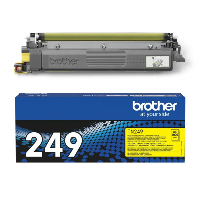 Brother TN249Y giallo (yellow) toner originale