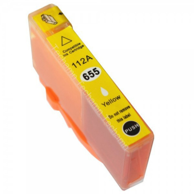 Cartuccia compatibile con HP 655XL CZ112A giallo (yellow) 