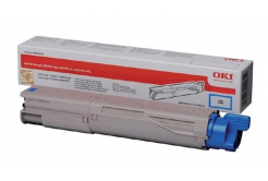 OKI 45862839 ciano (cyan) toner originale