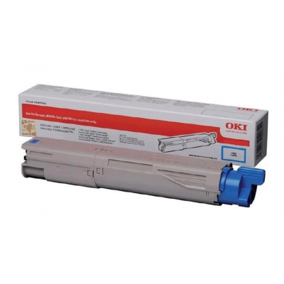 OKI 45862839 ciano (cyan) toner originale