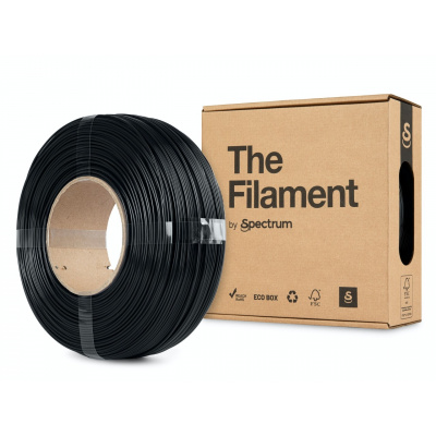 "The Filament" by Spectrum TF-24070, ReFill PLA HS, 1,75mm, 1000g, Nero (Midnight black)