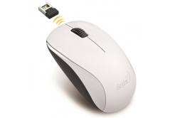 Genius Mouse NX-7000 31030027401, 1200DPI, 2.4 [GHz], ottica, 3sp\., senza fili USB, bianco, 1 pz AA