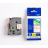 Brother TZ-242 / TZe-242, 18mm x 8m, testo rossa / sfondo bianco, nastro originale