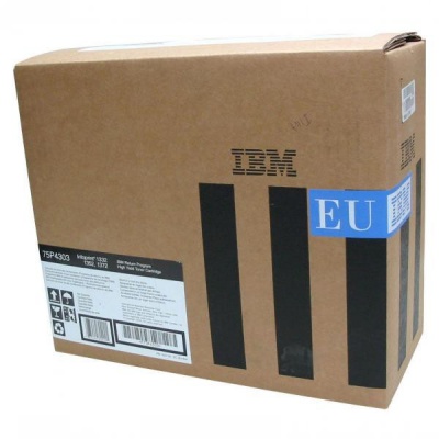 IBM toner originale 75P4303, black, 21000pp\., return, IBM 1332, 1352, 1372
