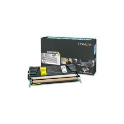 Lexmark C524RYH giallo (yellow) toner originale