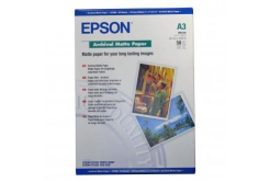 Epson Archival Matte Paper S041344 C13S041344, 29,7x42cm, A3, 50pz, getto d'inchiostro, bianco, carta fotografica