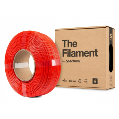 "The Filament" by Spectrum TF-24247, ReFill, PETG Lite, 1,75mm, 1000g, Rosso (Red)